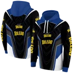 toledo rockets futuristic pattern blue black hoodie best selling