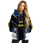 toledo rockets futuristic pattern blue black hoodie best selling