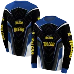 toledo rockets futuristic pattern blue black hoodie best selling