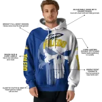 toledo rockets graphic punisher blue white hoodie best selling