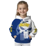 toledo rockets graphic punisher blue white hoodie best selling