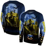 toledo rockets halloween vibes blue black hoodie best selling