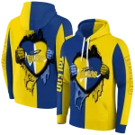 toledo rockets heartbeat graphic blue hoodie best selling
