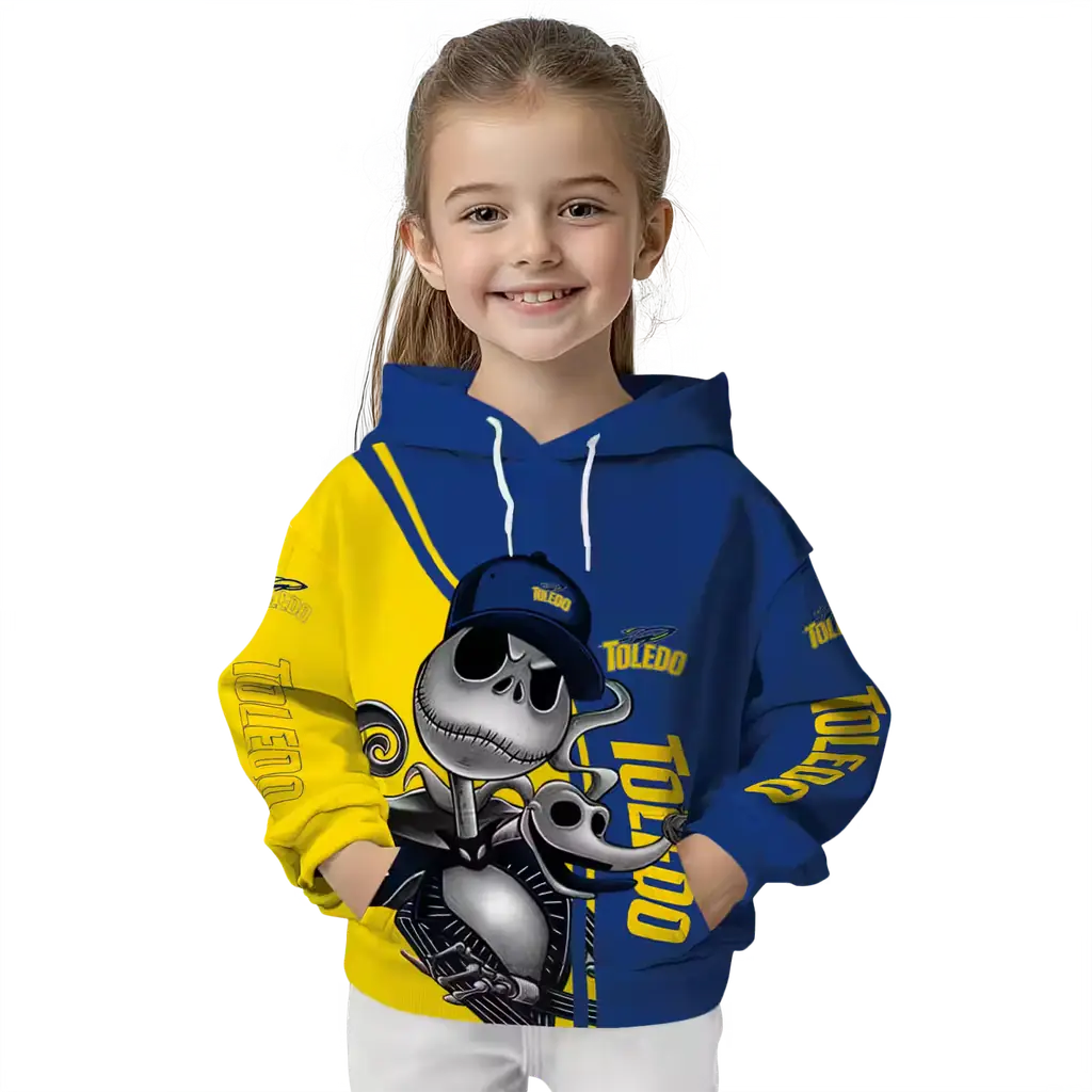 toledo rockets jack skellington blue hoodie top rated toledo rockets jack skellington blue hoodie top rated