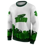 toledo rockets lucky motif white green hoodie best selling