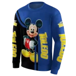 toledo rockets mickey mouse blue black hoodie best selling