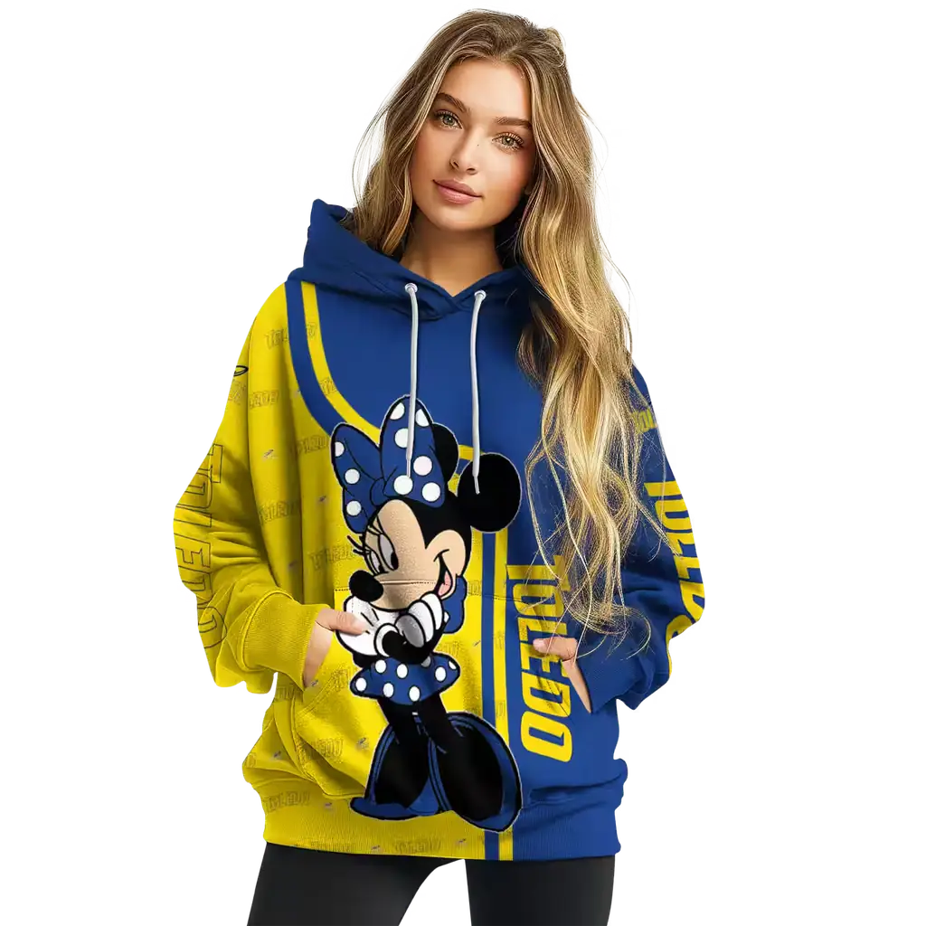 toledo rockets minnie mouse blue hoodie high quality toledo rockets minnie mouse blue hoodie high quality