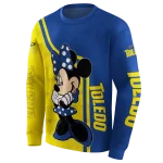 toledo rockets minnie mouse blue hoodie best selling