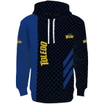 toledo rockets monogram pattern blue hoodie best selling