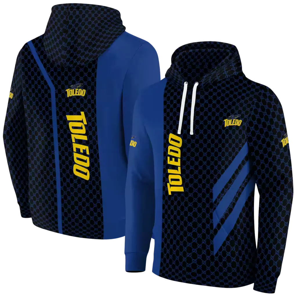 toledo rockets monogram pattern blue hoodie fashion forward toledo rockets monogram pattern blue hoodie fashion forward