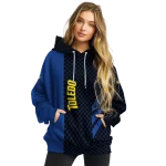 toledo rockets monogram pattern blue hoodie best selling