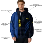 toledo rockets monogram pattern blue hoodie best selling