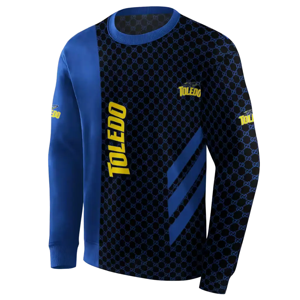 toledo rockets monogram pattern blue hoodie new arrival toledo rockets monogram pattern blue hoodie new arrival