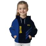 toledo rockets monogram pattern blue hoodie best selling