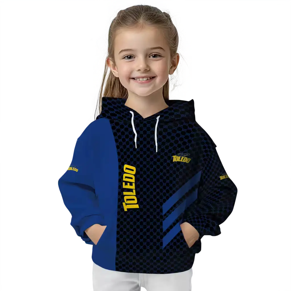 toledo rockets monogram pattern blue hoodie top rated toledo rockets monogram pattern blue hoodie top rated