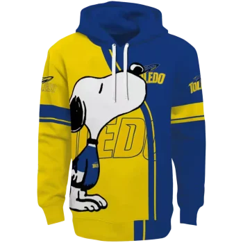 toledo rockets playful snoopy blue hoodie best selling