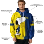 toledo rockets playful snoopy blue hoodie best selling
