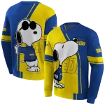 toledo rockets playful snoopy blue hoodie best selling