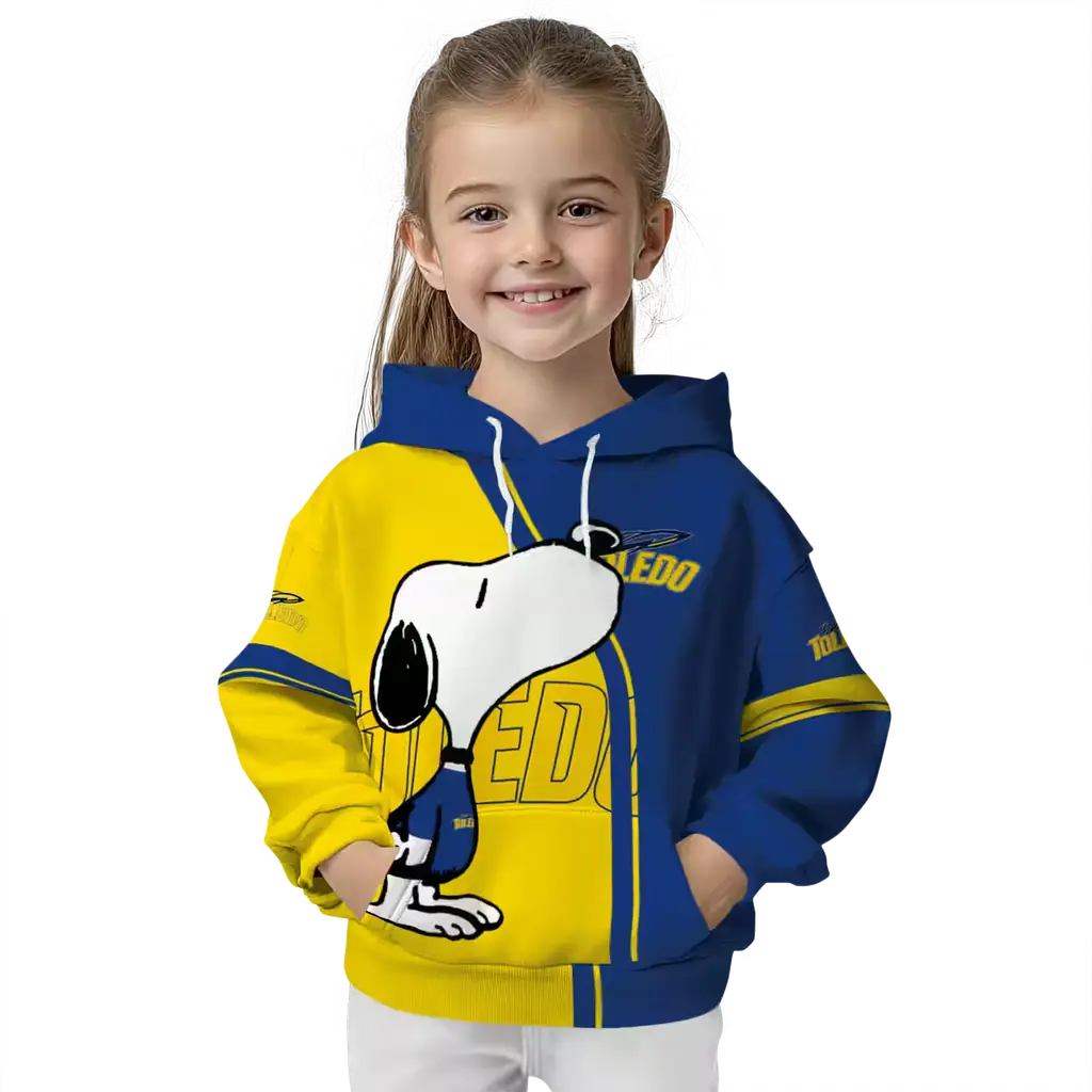 toledo rockets playful snoopy blue hoodie top rated toledo rockets playful snoopy blue hoodie top rated