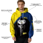 toledo rockets skull punisher gold black hoodie best selling