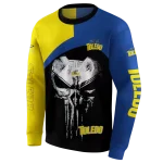 toledo rockets skull punisher gold black hoodie best selling