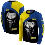 toledo rockets skull punisher gold black hoodie best selling