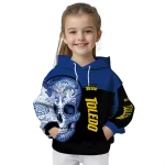 toledo rockets sugar skull blue black hoodie best selling
