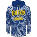 toledo rockets tie dye pattern blue hoodie best selling