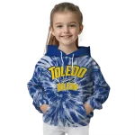 toledo rockets tie dye pattern blue hoodie best selling