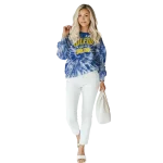 toledo rockets tie dye pattern blue hoodie best selling