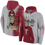 troy trojans achmed skull red hoodie best selling