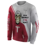 troy trojans achmed skull red hoodie best selling