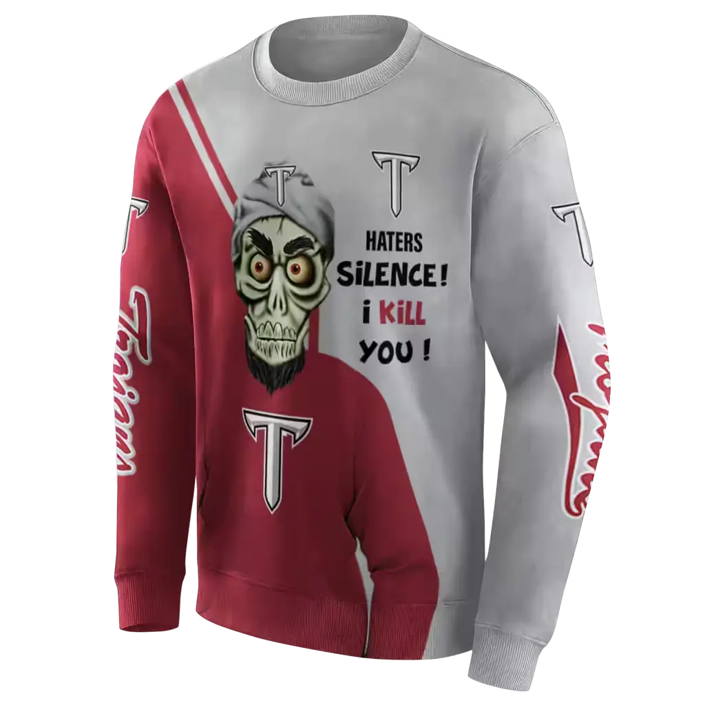troy trojans achmed skull red hoodie new arrival troy trojans achmed skull red hoodie new arrival