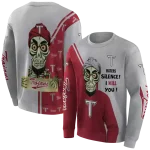 troy trojans achmed skull red hoodie best selling