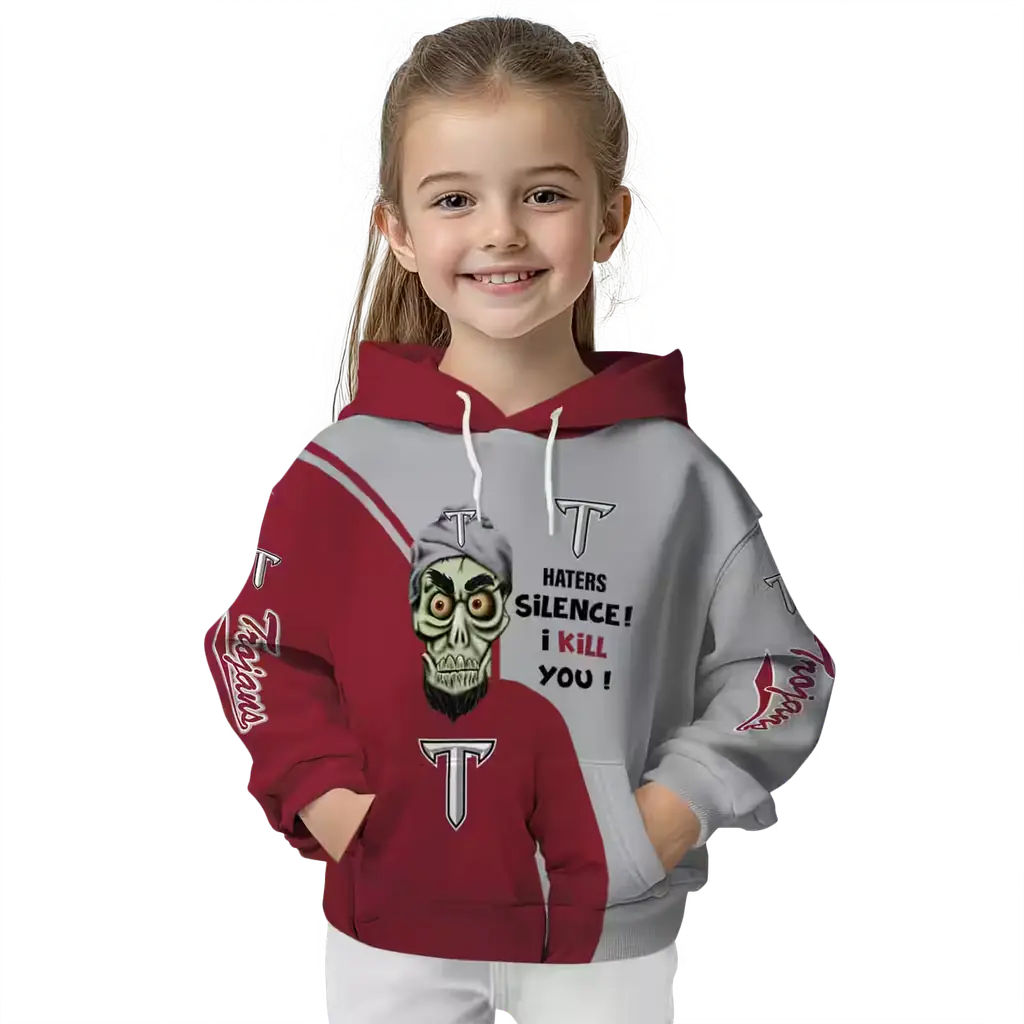 troy trojans achmed skull red hoodie top rated troy trojans achmed skull red hoodie top rated