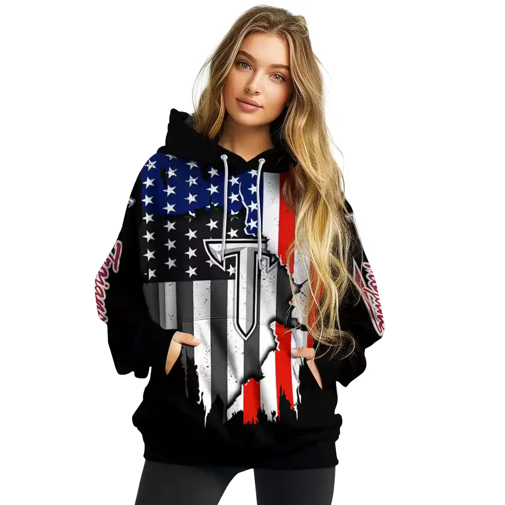 troy trojans american pride black hoodie high quality troy trojans american pride black hoodie high quality