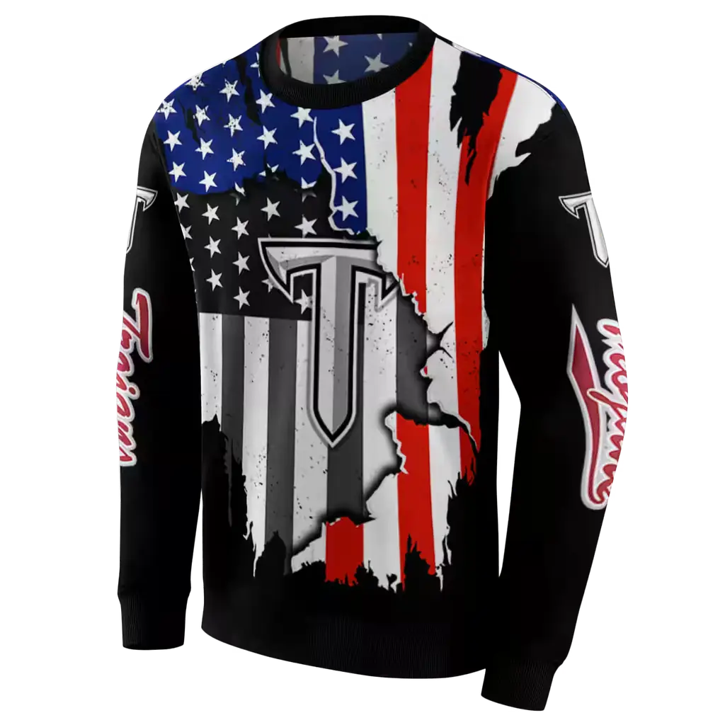 troy trojans american pride black hoodie new arrival troy trojans american pride black hoodie new arrival