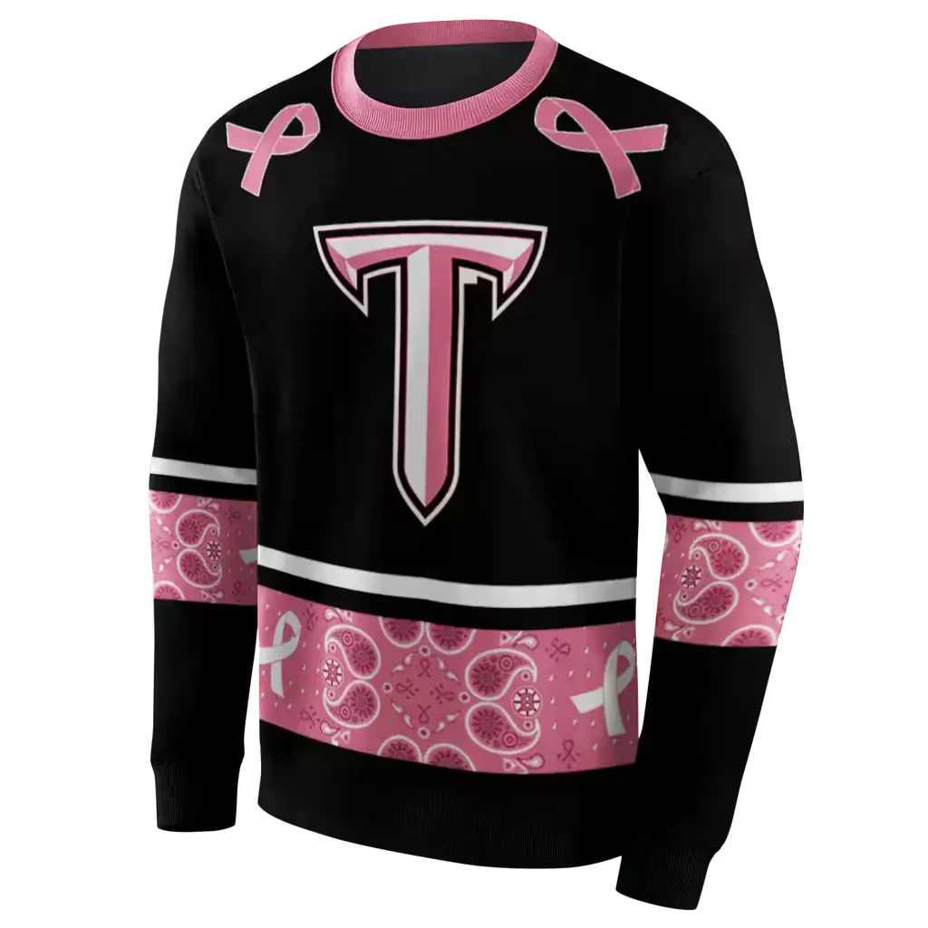 troy trojans awareness ribbon black pink hoodie new arrival troy trojans awareness ribbon black pink hoodie new arrival