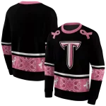 troy trojans awareness ribbon black pink hoodie best selling
