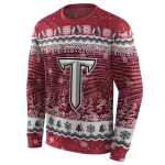 troy trojans christmas trees red hoodie best selling