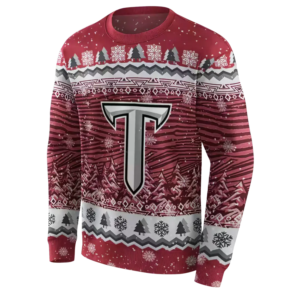 troy trojans christmas trees red hoodie new arrival troy trojans christmas trees red hoodie new arrival