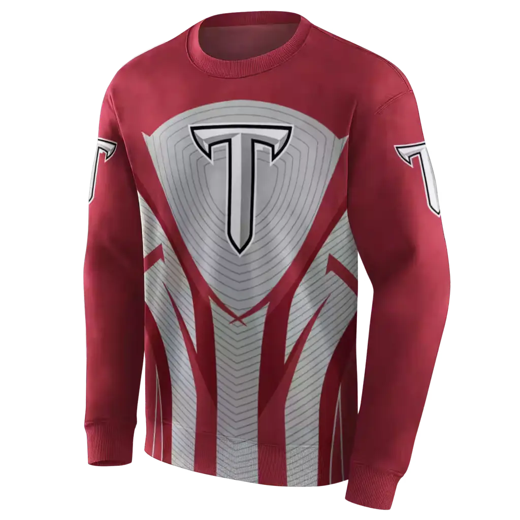 troy trojans concentric lines red black hoodie new arrival troy trojans concentric lines red black hoodie new arrival