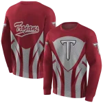 troy trojans concentric lines red black hoodie best selling