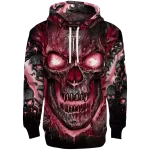 troy trojans demonic skull red black hoodie best selling