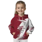 troy trojans dynamic slash red white hoodie best selling