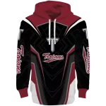troy trojans futuristic pattern red black hoodie best selling