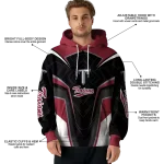 troy trojans futuristic pattern red black hoodie best selling