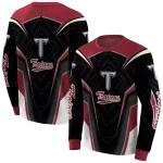 troy trojans futuristic pattern red black hoodie best selling