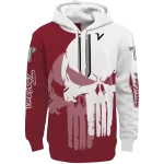 troy trojans graphic punisher red white hoodie best selling