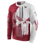 troy trojans graphic punisher red white hoodie best selling